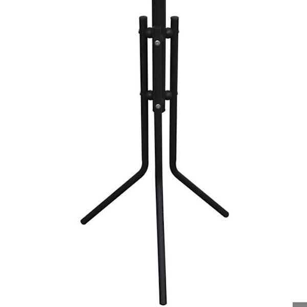 Frittstående klädhängare - Svart - Metall - Klassisk design - Inomhusbruk - Unisex Svart