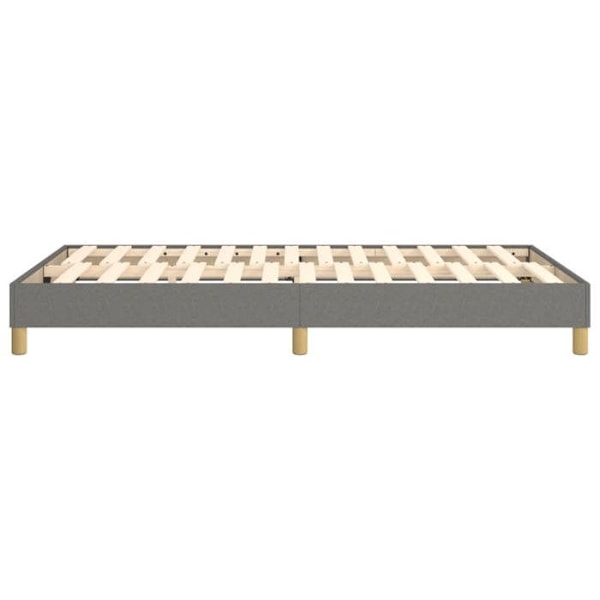 Sänggavel med ben ram 120x200 cm mörkgrå tyg TDL0207146 Mörkgrå
