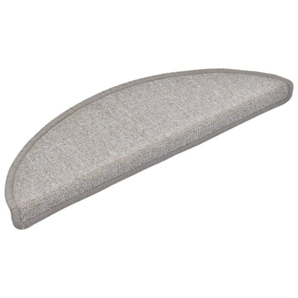 Trappmatta 15 delar Taupe 56 x 17 x 3