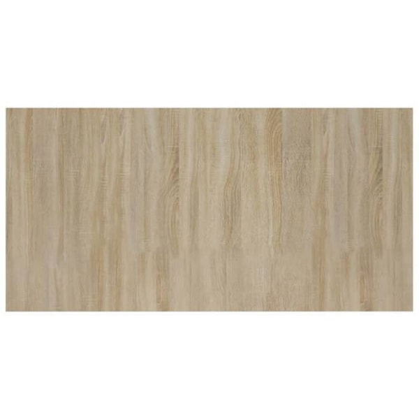Hovedgærde - Brun - 160x80 cm - MDF Træ - Klassisk Stil - Fugtbestandig kastanj