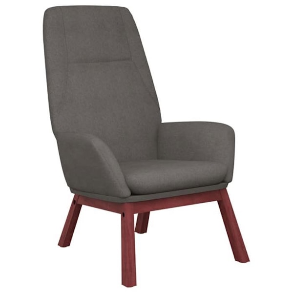 Moderne grå stof lounge stol sofa stol DEC026669 Grå