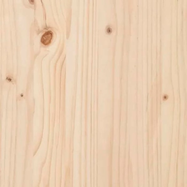 Hovedgærde til seng, soveværelse, møbel i paletstil, 92 x 3 x 81, massivt fyrretræ