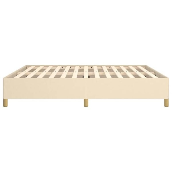 Sängynrunkoon kiinnitettävät latusuojat, koko 160 x 200, kreemiväri.