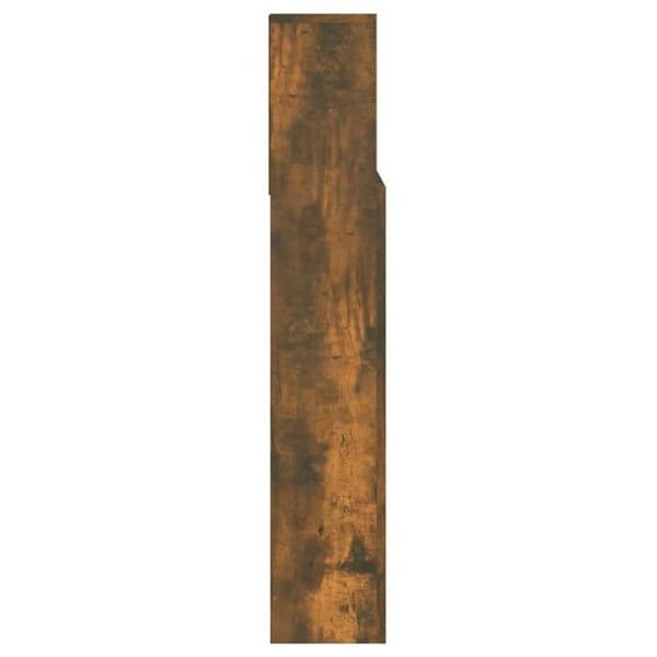 Pääty säilytyksellä, vuodevarusteet, yöpöytä, hylly 140 x 19 x 103,5 MDF ruskea kastanj