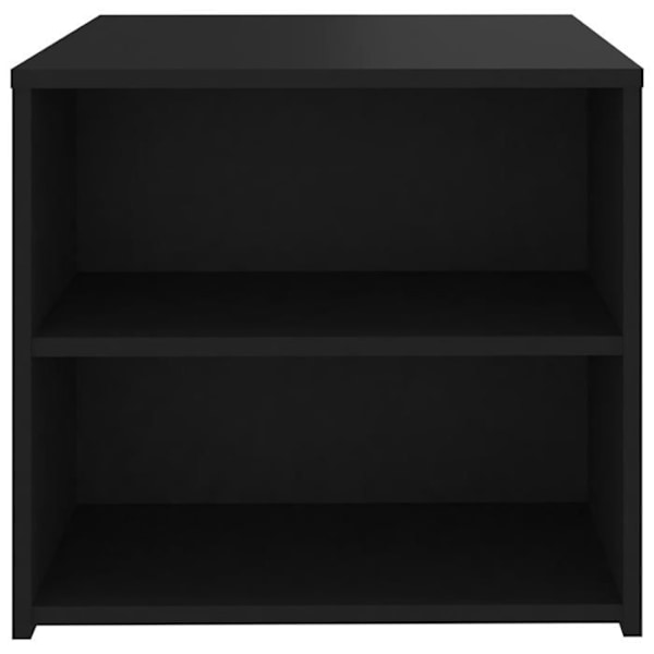 Konsolbord til entré, stue møbel 50 x 50 x 45 cm, sort ingenieurtræ DEC032498 kastanj