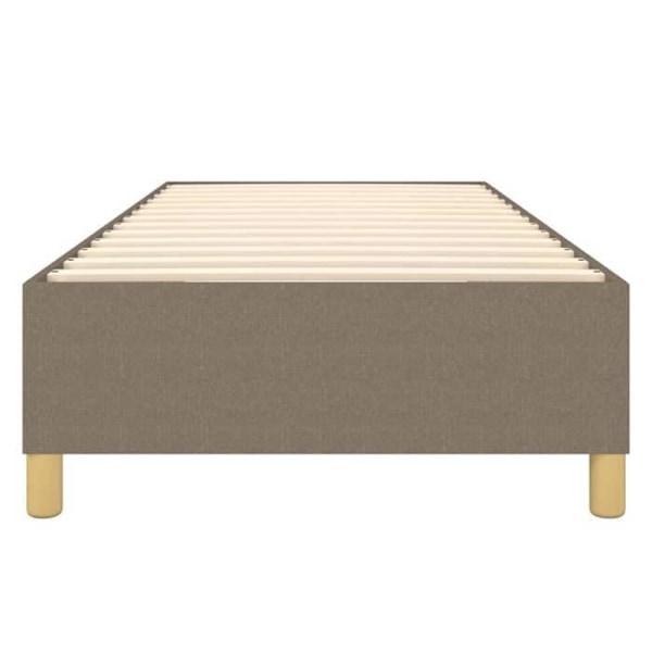 Sänkyjalat ja joustinpatja 90x200 cm taupe-kankaalla TDL0206917 Mol