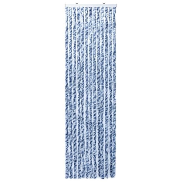 Hyttyssuoja sinivalkohopea 56 x 185 Chenille