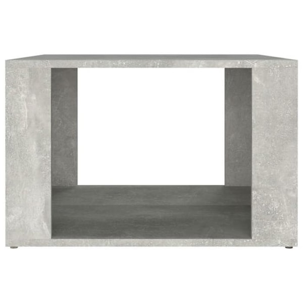 Nattes kommode med åbent rum 57 x 55 x 36 cm ingeniørtræ grå DEC034054 kastanj