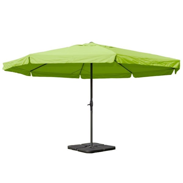 Parassol - Pro - Ø 5m - Polyester - Alumiini - Vihreä Grön