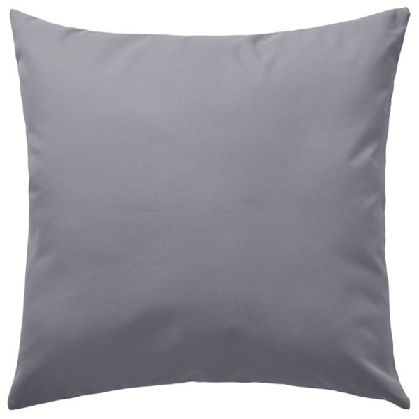 Set om 4 kuddar för utomhusdekor, trädgård 45x45 grå