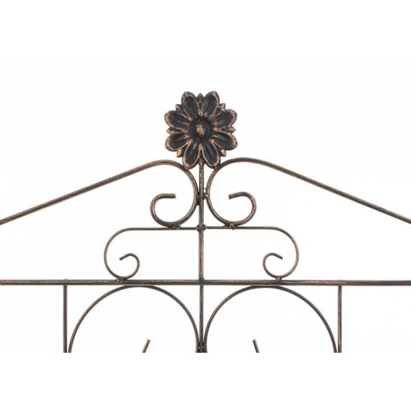 Neljä tasoa rustiikkityylinen metallihylly 160x60 cm pronssin värinen 10_0003913 Brons