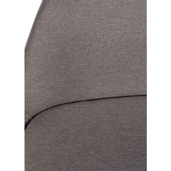 Barstol hög x1 fotstöd skandinavisk stil i taupe tyg, struktur i ljust trä fyrkantig 10_0004639 kastanj