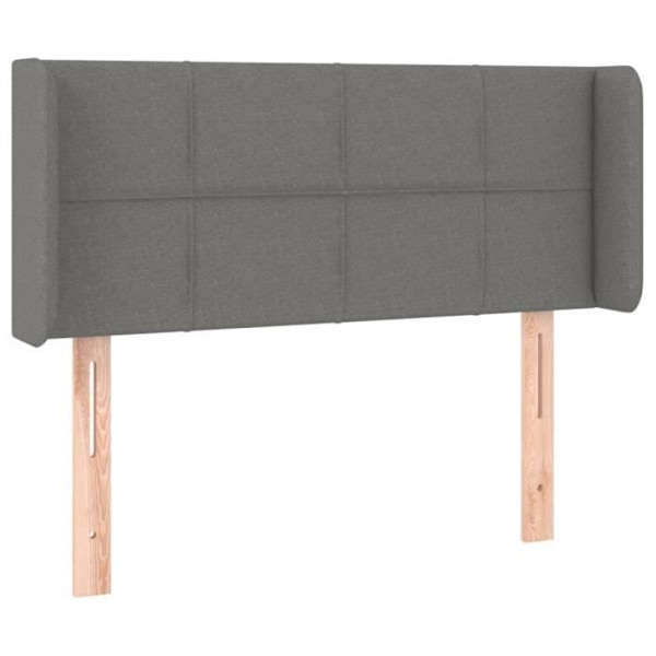 Sänggavel - Ej specificerat - 83x16x78/88 cm - Mörkgrå - Klassisk - Höjdjusterbar Mörkgrå