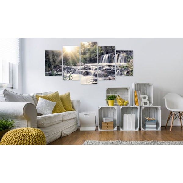 Acrylic glass tableau - Unelmien vesiputous [Lasia] 100 x 50