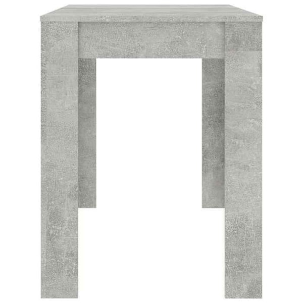 Moderne design spisebord 120 x 60 x 76 cm grå ingeniørtræ DEC036865 kastanj