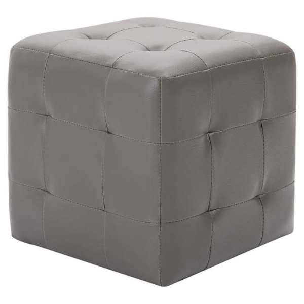 2 kpl tilanjatkopuuu 30 x 30 x 30 cm PVC harmaa DEC029931 Grå