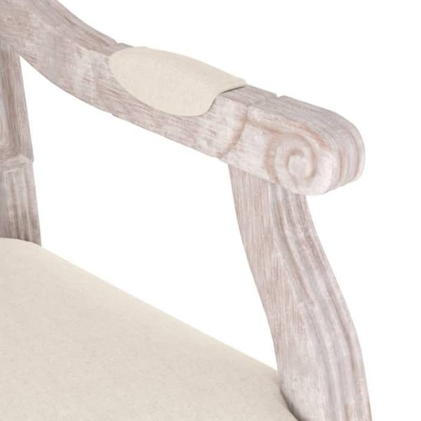 Moderne lounge stol design 54 x 59 x 99 cm i stof og træ DEC026495 kastanj