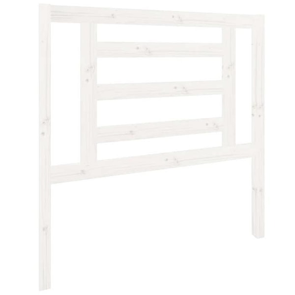 Sänggavel - Ej specificerad - 96x100 cm - Massivt trä - Vit - Samtida Vit
