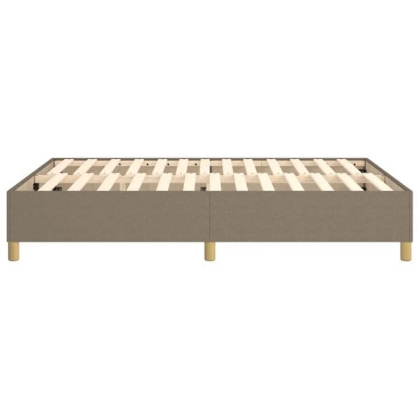 Sängbotten med ben för sängram 140x200 cm i taupe tyg TDL0206934 Mol