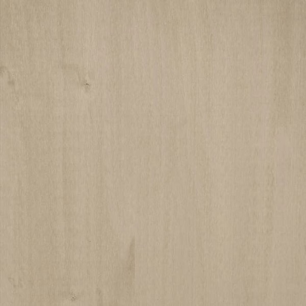 Sæt med 2 natborde med to skuffer 40 x 35 x 44,5 cm massiv fyrretræ og MDF DEC036010 kastanj