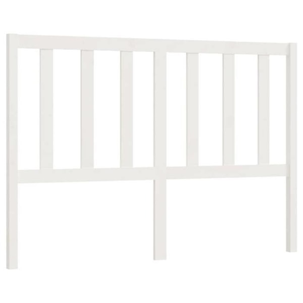 Sänggavel tillbehör sovrum möbel 166 x 4 x 100 cm vit furu TDL0203785