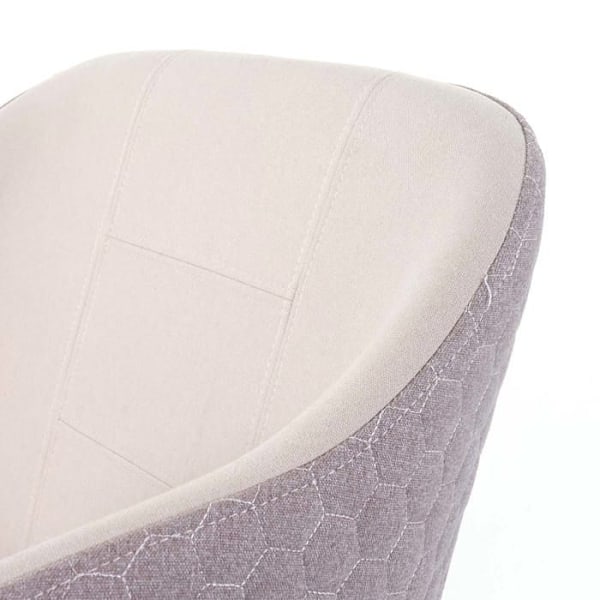 Retro-design ruokasohva x1, käsinojalla, kankaasta/tekstiilistä, kreemi-beige 04_0002219 Beige