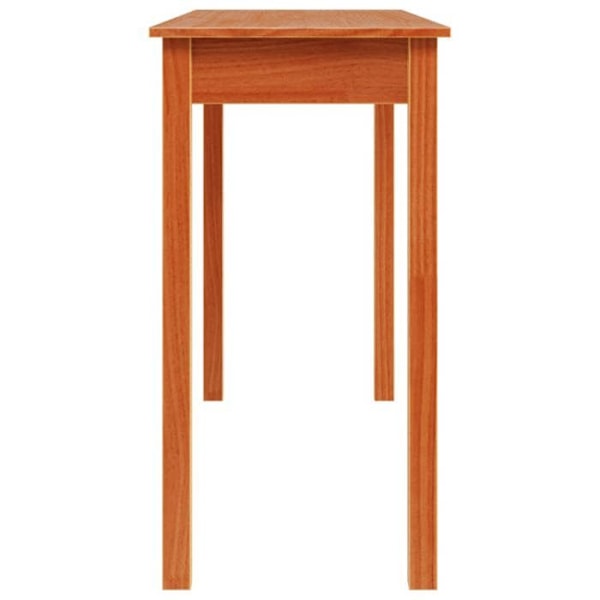 Toiminnallinen ja tyylikäs sisäänkäyntipöytä 110 x 40 x 75 cm massiivipuusta, mänty DEC032047 kastanj