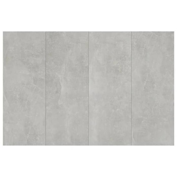 Sengegavl tilbehør til soveværelse møbel 120 x 1,5 x 80 MDF grå Grå