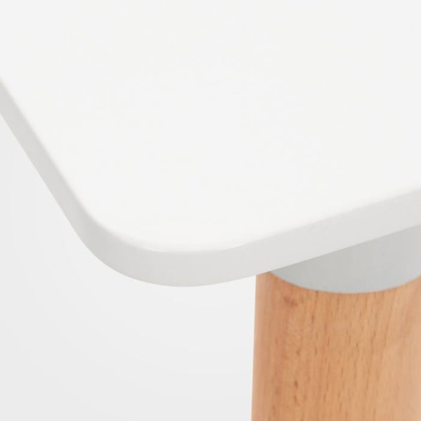 Køkkenbord sidebord bredde 60 cm højde 75 cm MDF hvid 10_0005532 Vit