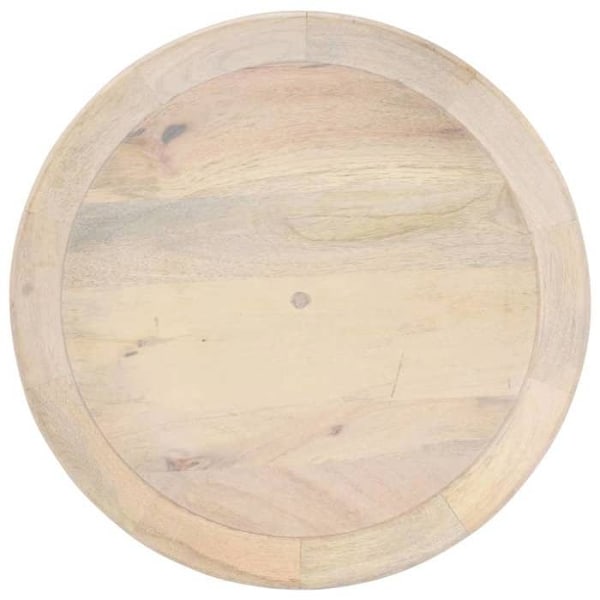 Sidebord ø50 x 55 cm i mangotræ DEC032555 kastanj