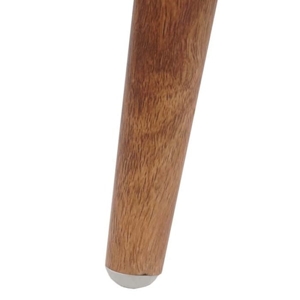 Set om 6 matstolar med baksidan i bikakeformat och armstöd i krämig beige tyg 04_0000805 Beige