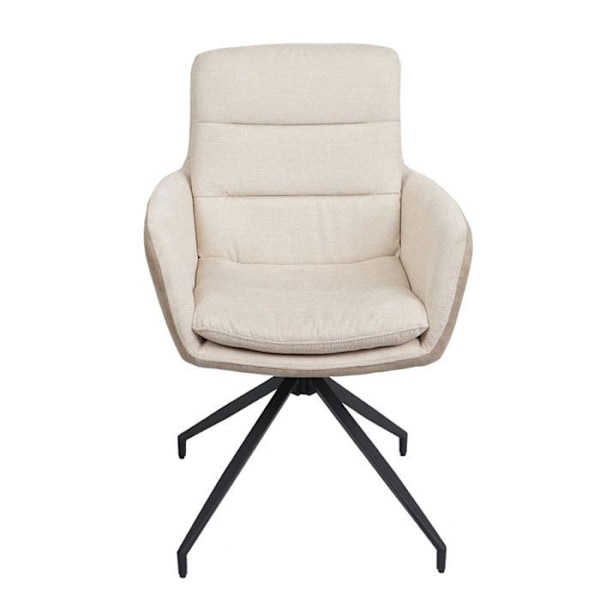 Spisestol x1 justerbar, drejelig, automatisk position, creme beige stof 04_0006335 Beige
