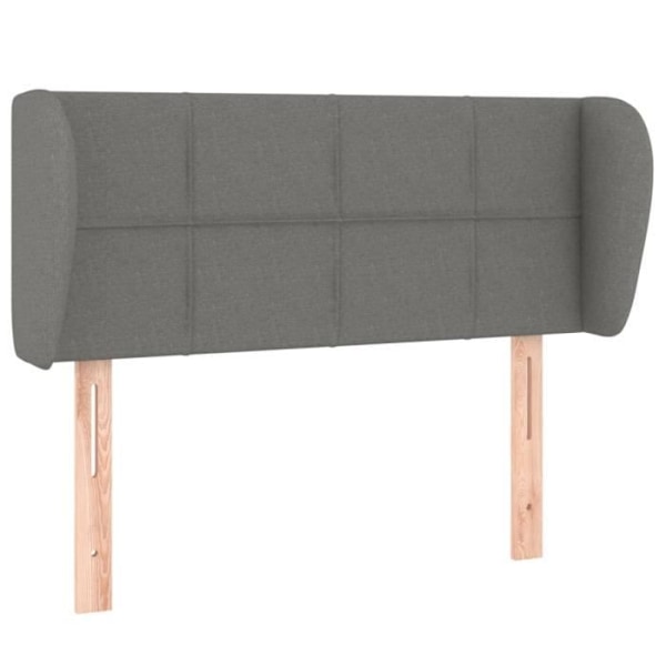 Hovedgærde - Soveværelsesaccessory - Mørkegrå - 83x23x78/88 cm - Klassisk stil - Holdbar Mörkgrå