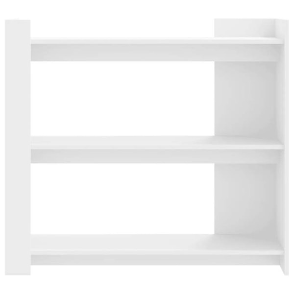 Konsolbord för praktisk avställning, organiserad hall, 100 x 35 x 90 cm, vitt ingenjörsträ DEC031682 Vit