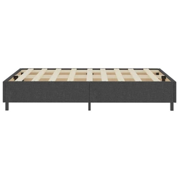 Sommier - TDL - 120 x 200 cm - Harmaa kangas - 2 paikkaa - Jalakset mukana Grå