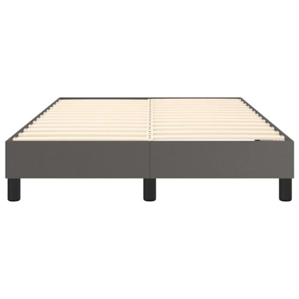 Sengestel - Syntetisk - 120x200 cm - 2 pladser - Kontemporær - Polstret madras Grå