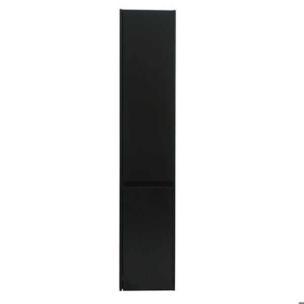 "element väggskåp badrum 2 dörrar 3 fack 160x33 cm MDF svart 04_0008634" Svart