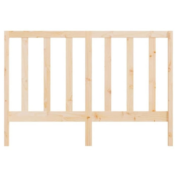 Hovedgærde til seng, soveværelse, møbel 166 x 4 x 100 cm, massivt fyrretræ TDL0206634