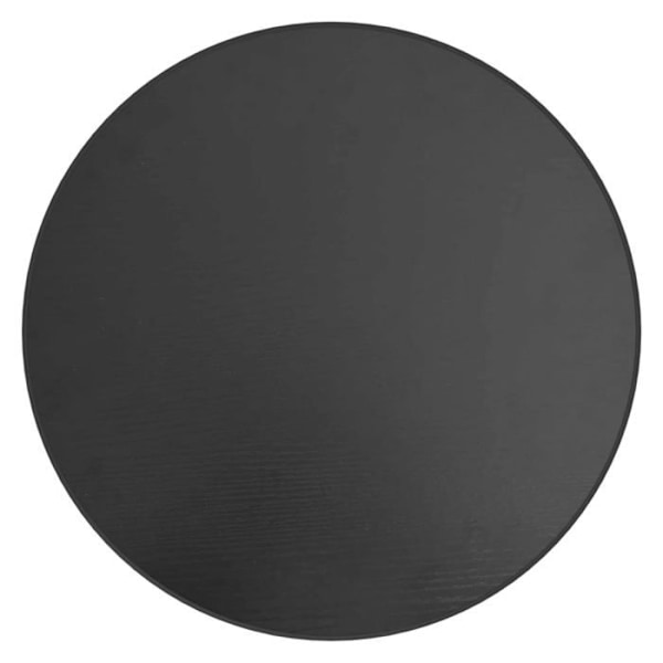 Bordstablett för växtstöd ø35 cm MDF svart och stål DEC032588 Svart