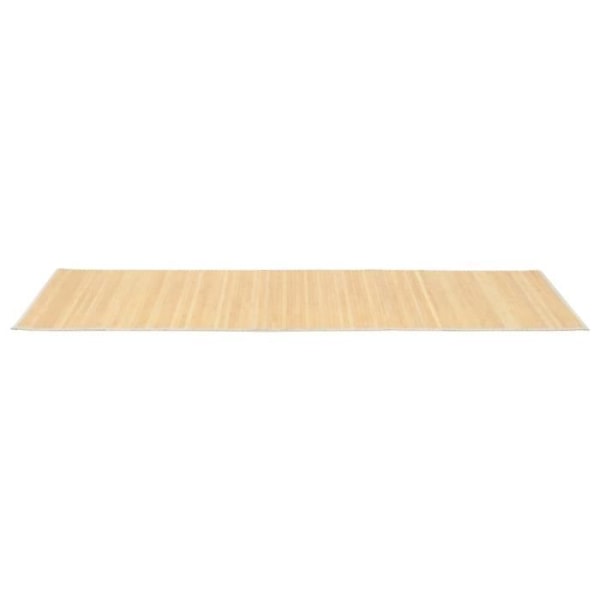 Bambus tæppe 80 x 200 Natur