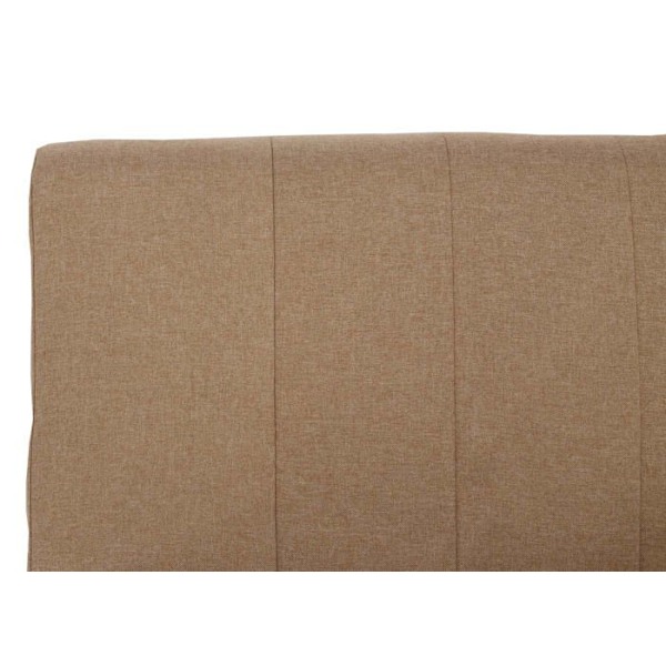 Soffa med sängfunktion, bäddsoffa, extrasäng, avslappning, sängyta 97x186 cm, cremefärgad tyg 04_0006259 Grädde