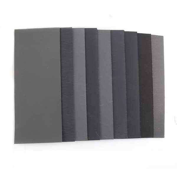 Högkvalitativt set med 36 sandpapper, sandpapper 23 x 9,3 cm vått och torrt
