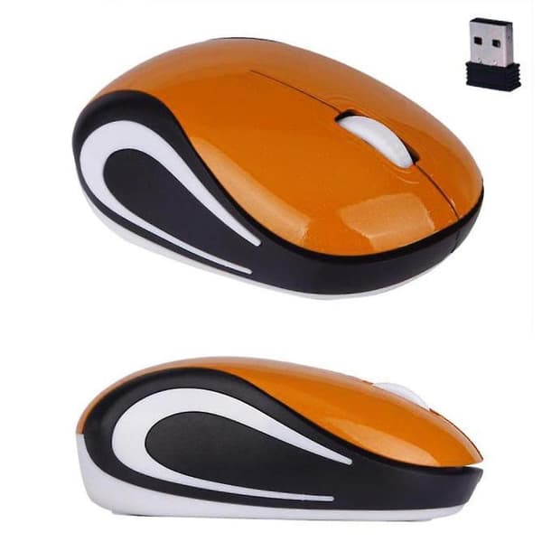 Renikh Bärbar PC Notebook 800/1200DPI USB 3 Knappar Optisk 2.4G Mini Trådlös Mus