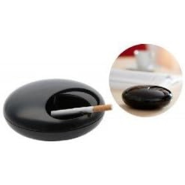 Pebble askkopp med lock (Vit)