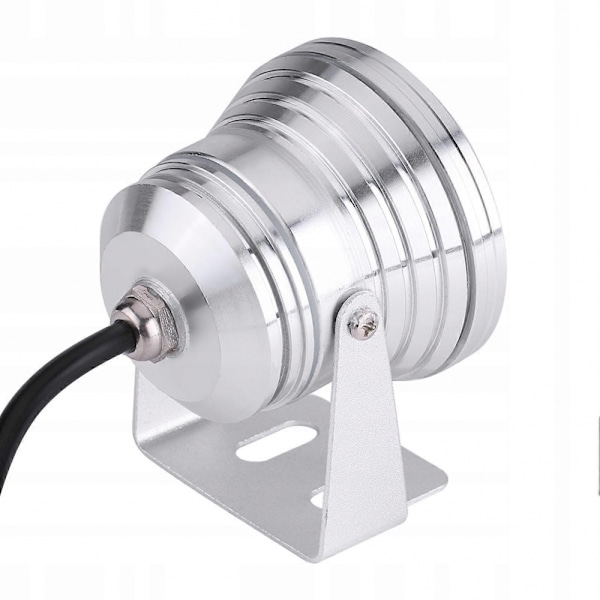12v 10w RGB Dammbelysning Silvervit