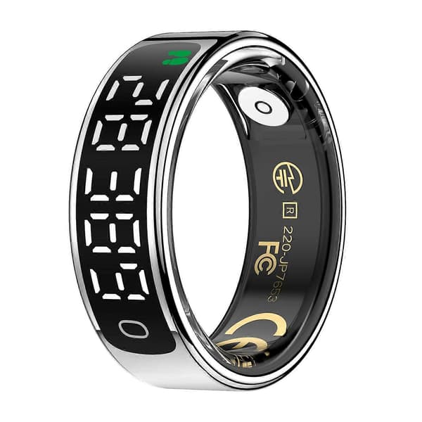 R13 STORLEK 13 Smart Ring, Stöd för hjärtfrekvens / Blodsyre / Sömnövervakning / Rörelsesensor Spel