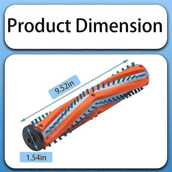 1-pack borstrulle för Black + Decker BSV2020, BSV2020P, BSV2020G Powerseries Extreme sladdlös stickdammsugare