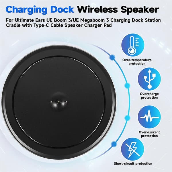 Kompatibel med Logitech Ultimate Ears Laddningsstation Dockningsstation