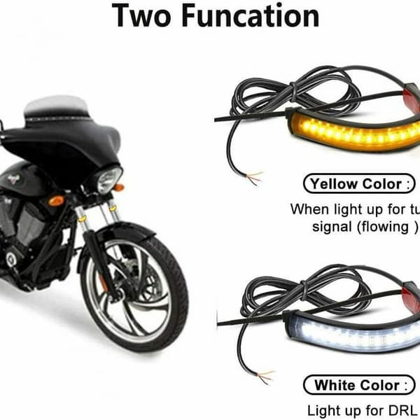 2 st Motorcykel LED Blinkersljus - I Lager
