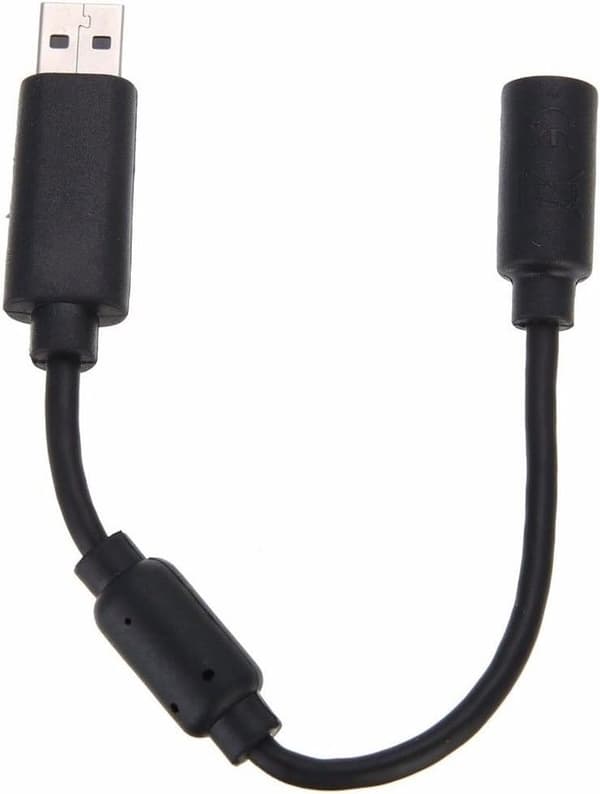 USB Breakaway Förlängningskabel Adapter Kompatibel Xbox 360 Trådbunden Gamepad Kontroller